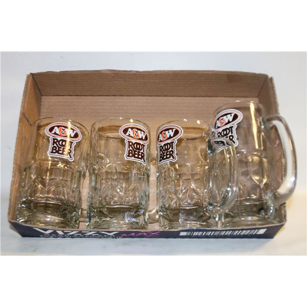 ESTATE LOT OF A&W ROOTBEAR MUGS