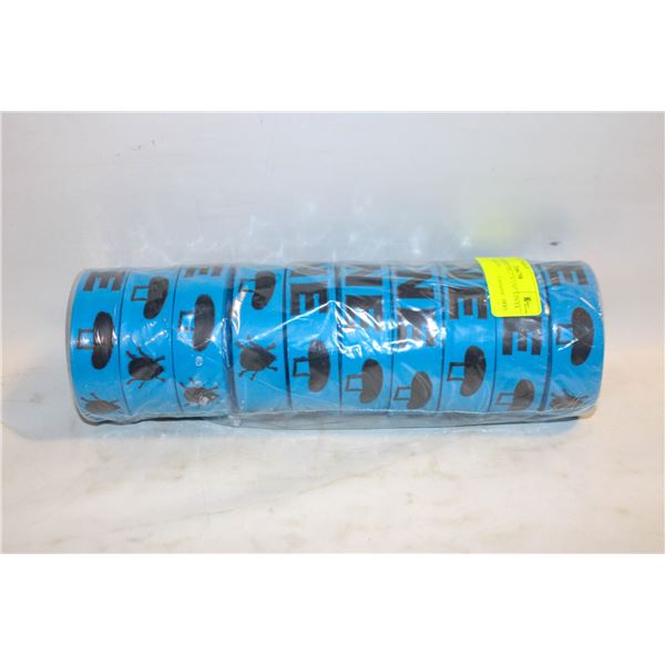 NEW SLEEVE TEN 1" X 150' VINYL GARDEN TIES