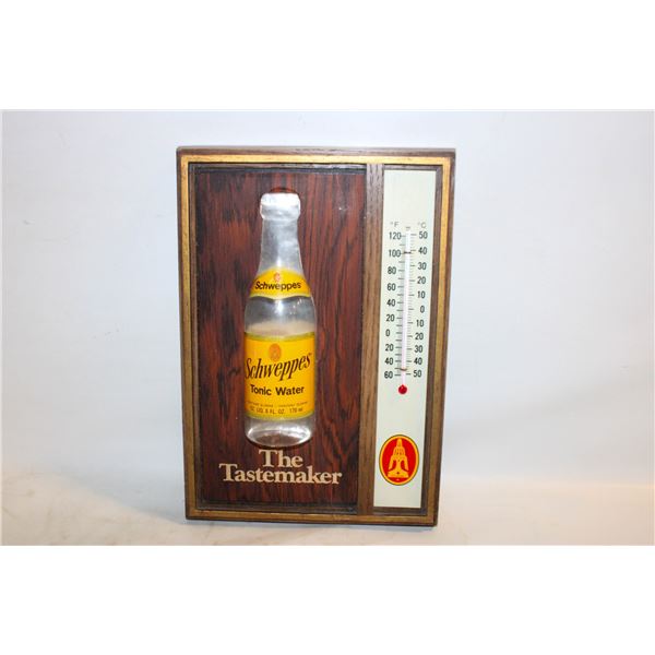 VINTAGE SCHWEPPES THERMOMETER