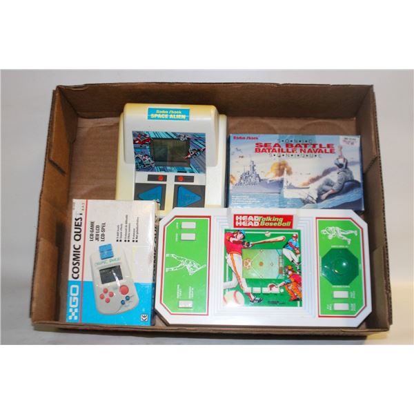 HANDHELD GAMES ALL WORKING