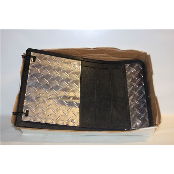 12 X 18” CHECKER PLATE/RUBBER MUD FLAPS