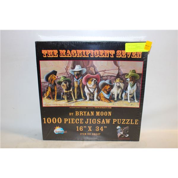 THE MAGNIFICENT SEVEN 1000PC PUZZLE SEALED