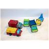 Image 1 : 5 VINTAGE PLAYART METAL DIE CAST CARS