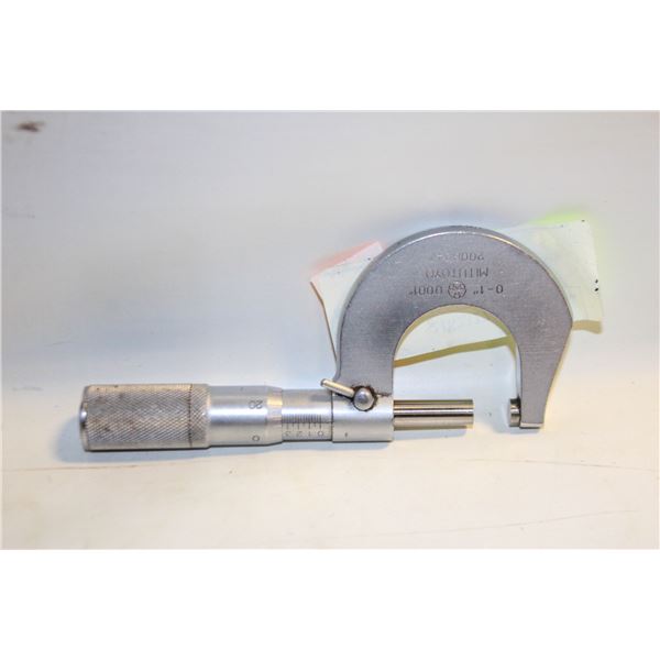 MITUTOYO 0-1" OUTSIDE MICROMETER