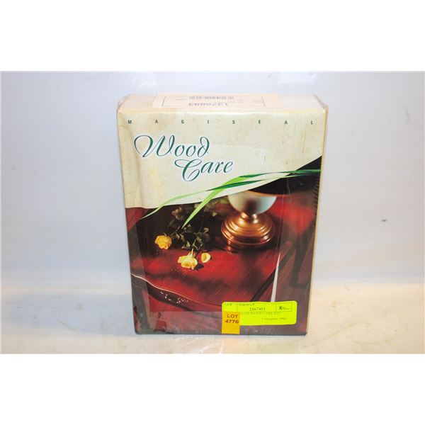 NEW SEALED WOOD CARE KIT