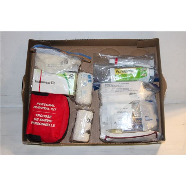 FIRST AID KITS/SURVIVAL KIT ETC