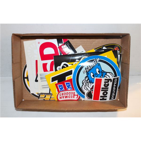 50 DIFFERENT AUTOMOTIVE TOOLBOX / RACER DECALS
