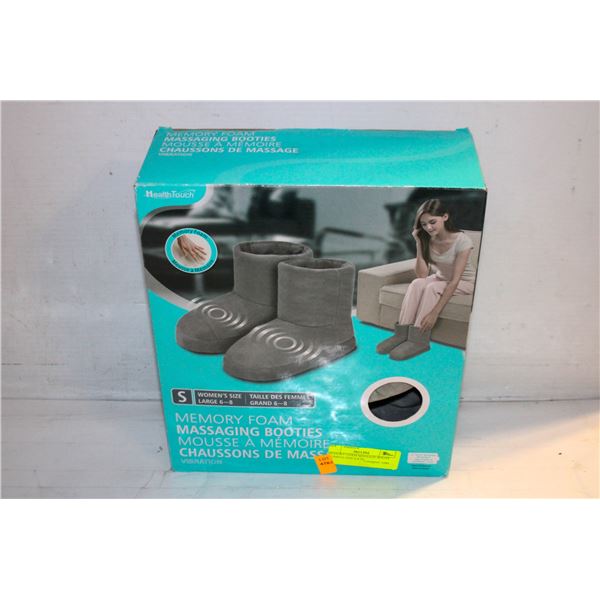 MEMORY FOAM MASSAGE BOOTS WOMENS SIZE 6-8 IN