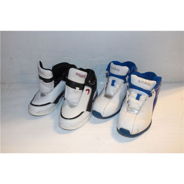 2 PAIRS BOYS SIZE 2 SHAQ #32 RUNNERS