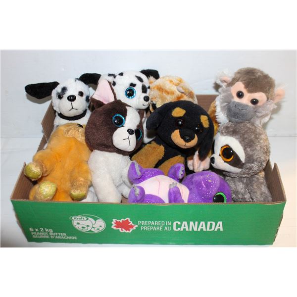 FLAT OF MINI COLLECTABLE STUFFIES