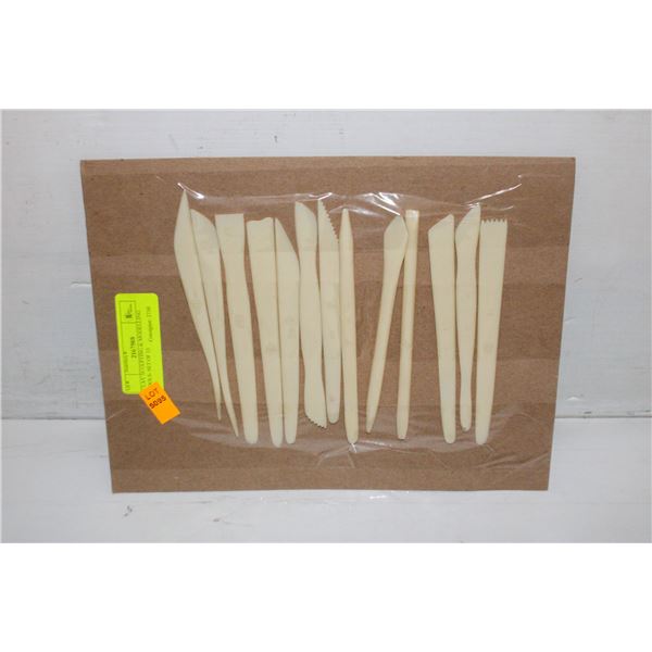 CLAY SCULPTING & MODELLING TOOLS- SET OF 13