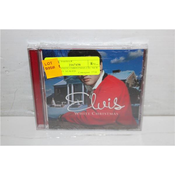ELVIS WHITE CHRISTMAS CD- NEW FACTORY SEALED
