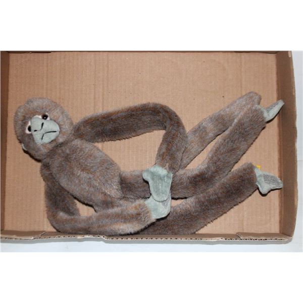 VINTAGE 1999 K & M LONG LEGGED PLUSH MONKEY