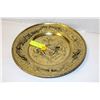 Image 1 : VINTAGE HAND HAMMERED BRASS ENGLISH COAT OF ARMS