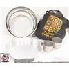 Image 1 : 3 ASSORTED ALUMINUM CAKE PANS 14.5", 12.5" & 10.5"