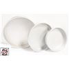 Image 3 : 3 ASSORTED ALUMINUM CAKE PANS 14.5", 12.5" & 10.5"