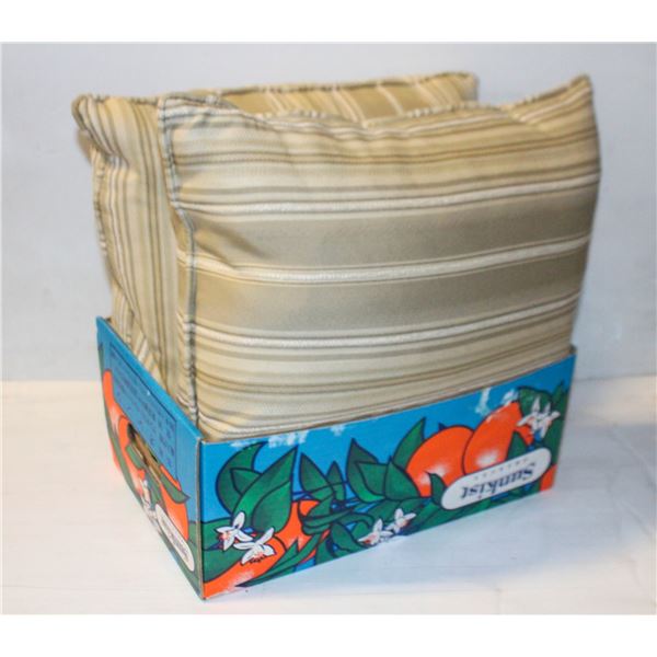 DECORATIVE THROW PILLOWS- ASSORTED