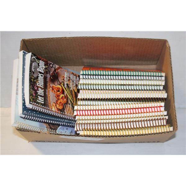 ATCO "BLUE FLAME KITCHEN" COOKBOOKS- LOT OF 17