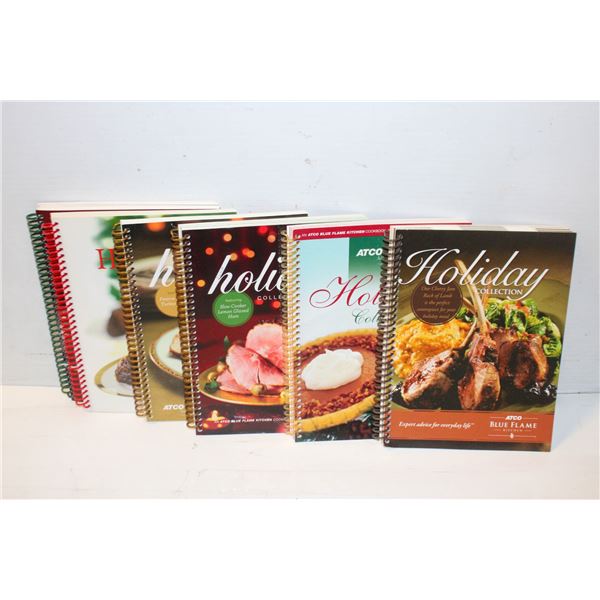 ATCO "BLUE FLAME KITCHEN" COOKBOOKS- LOT OF 7
