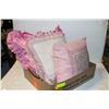 Image 1 : VINTAGE HANDMADE CROCHET/EMBROIDERY PILLOWS