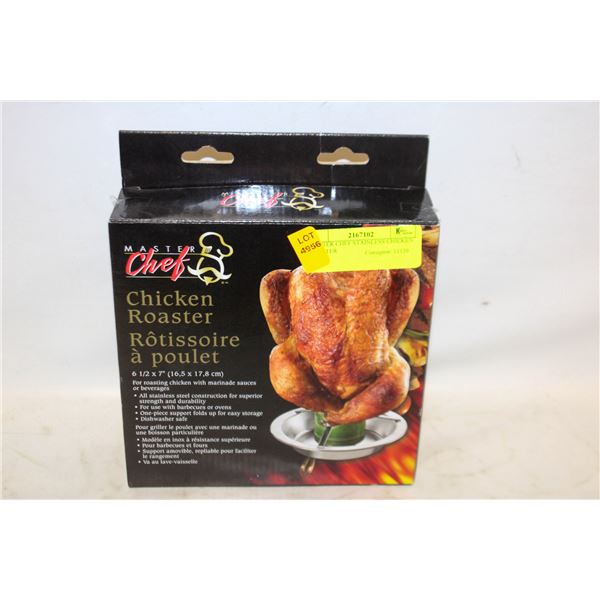 MASTER CHEF STAINLESS CHICKEN ROASTER