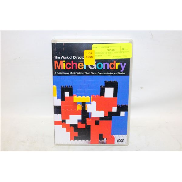 THE WORK OF DIRECTOR- MICHEL GONDRY DVD SET