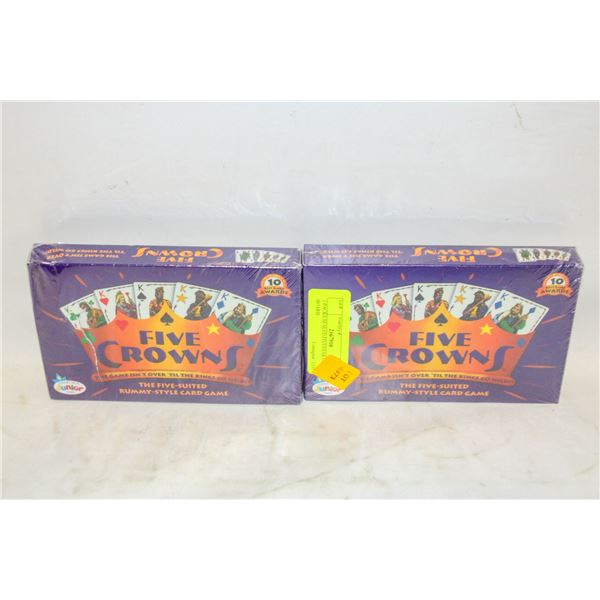 2 PACKS SEALED FIVESTAR CROWN BOARD