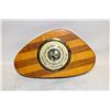 Image 1 : VINTAGE WOOD CASED GERMAN BAROMETER- WALL