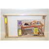 Image 1 : AVANTE GARDE NATURAL WOOD FOLDING TRAY