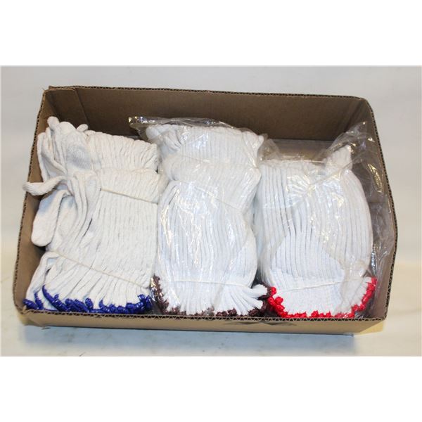 BOX OF WINTER LINERS FOR WORK GLOVES S/M/L