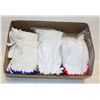 Image 1 : BOX OF WINTER LINERS FOR WORK GLOVES S/M/L
