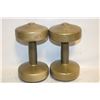 Image 1 : DUMBBELLS- 5LB SET OF 2