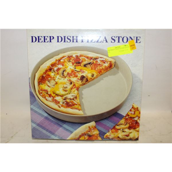 DEEP DISH 12" PIZZA STONE- NEW IN BOX