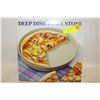 Image 1 : DEEP DISH 12" PIZZA STONE- NEW IN BOX