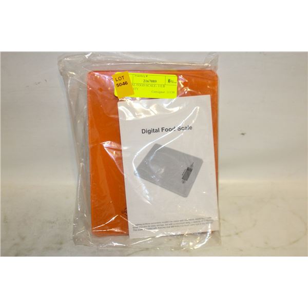 DIGITAL FOOD SCALE- 11LB CAPACITY