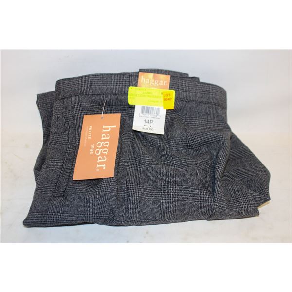 HAGGAR LADIES DRESS PANT- SZ 14 PETITE