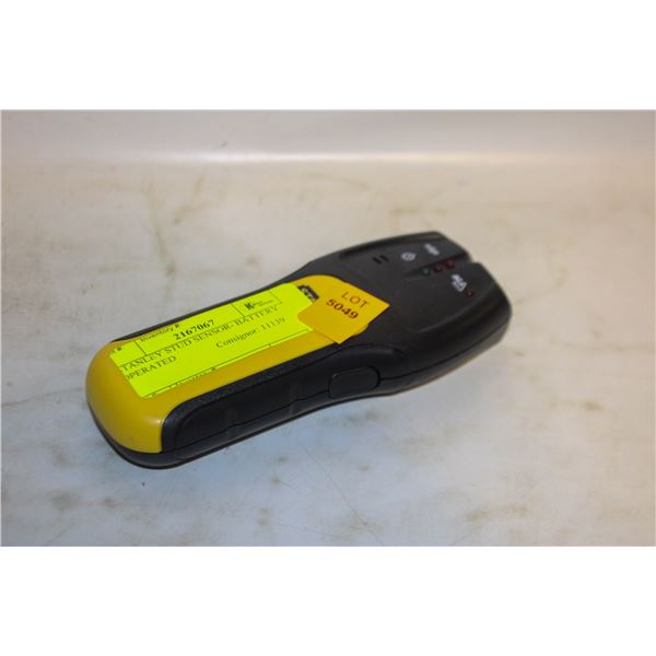 STANLEY STUD SENSOR- BATTERY OPERATED