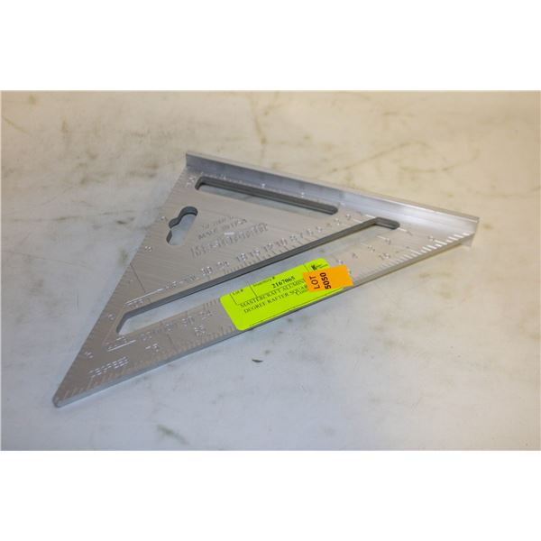 MASTERCRAFT ALUMINUM 90 DEGREE RAFTER SQUARE - Kastner Auctions