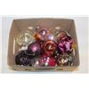 Image 1 : CHRISTMAS ORNAMENTS GLASS AND ASSORTED