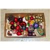 Image 1 : CHRISTMAS ORNAMENTS GLASS AND ASSORTED