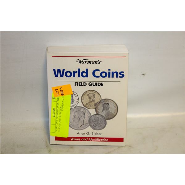 WARMAN'S "WORLD COINS" FIELD GUIDE FOR COLLECTOR