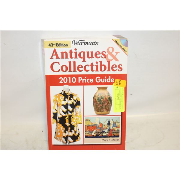 WARMAN'S 2010 ANTIQUES & COLLECTIBLES GUIDE