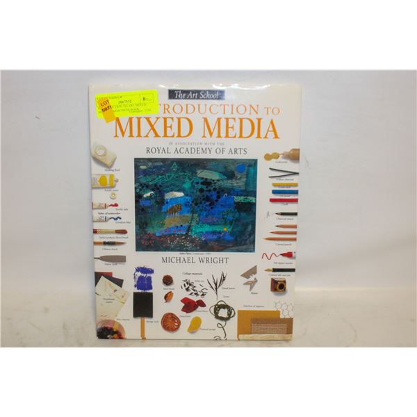 INTRODUCTION TO ART MIXED MEDIA HARDCOVER BOOK