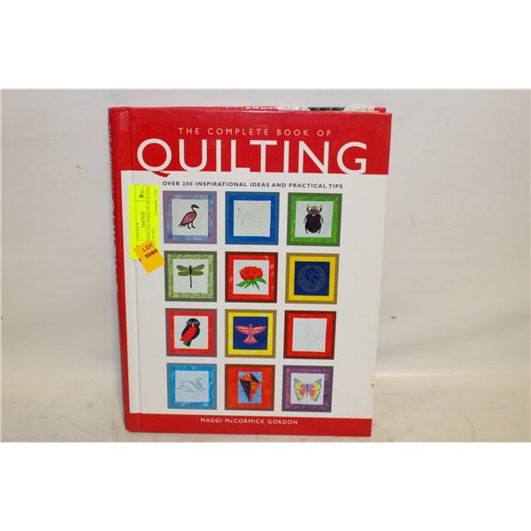 THE COMPLETE BOOK OF QUILTING HARDCOVER