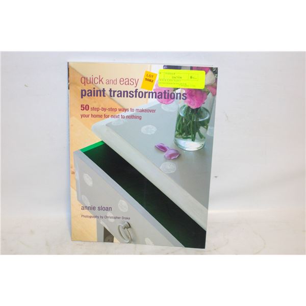 QUICK & EASY PAINT TRANSFORMATIONS BOOK