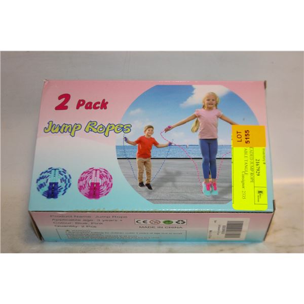 SOFT BEADED JUMP ROPE ADJUSTABLE TANGLE