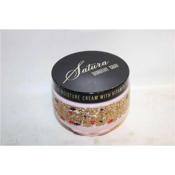 VINTAGE SATURA BY DOROTHY GRAY CREAM JAR
