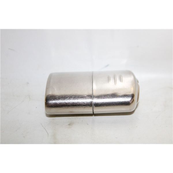 VINTAGE "CAPSULE" METAL LIGHTER- MADE IN CANADA