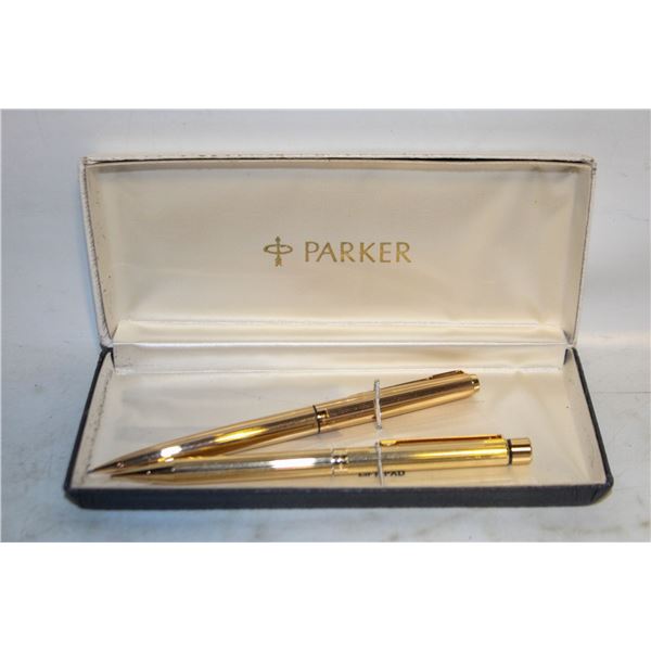 VINTAGE PARKER & SHEAFFER GOLD PENCILS (2)