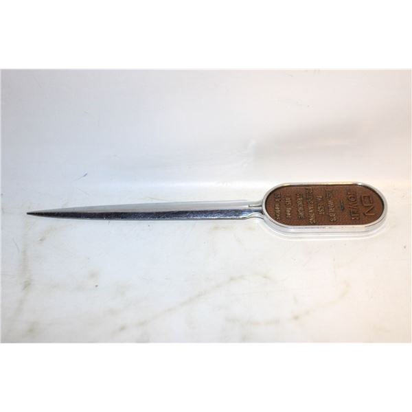 VINTAGE CN TOWER LETTER OPENER